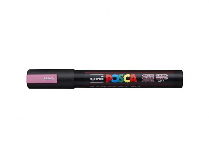 135923 31 pc 5m akrylovy popisovac posca metallic pink