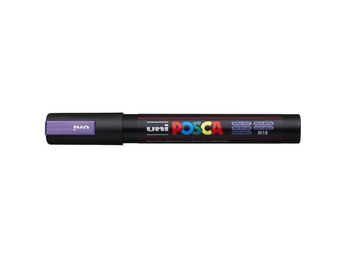 135923 32 pc 5m akrylovy popisovac posca metallic violet