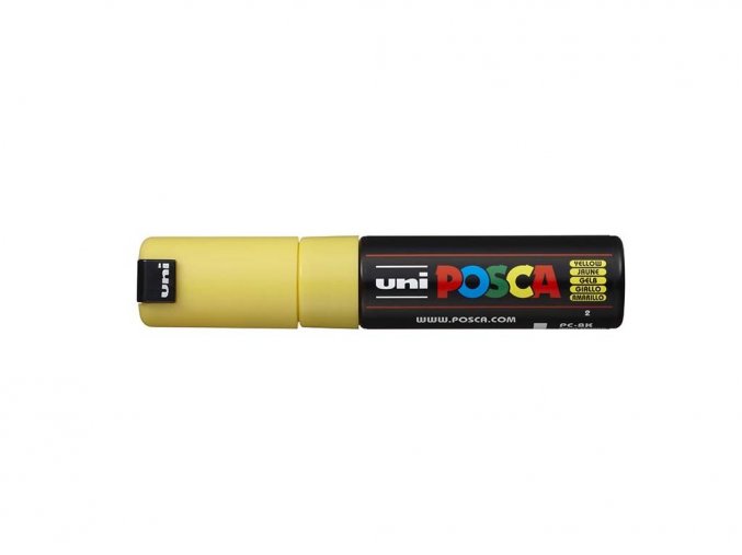 135917 7 pc 8k akrylovy popisovac posca yellow