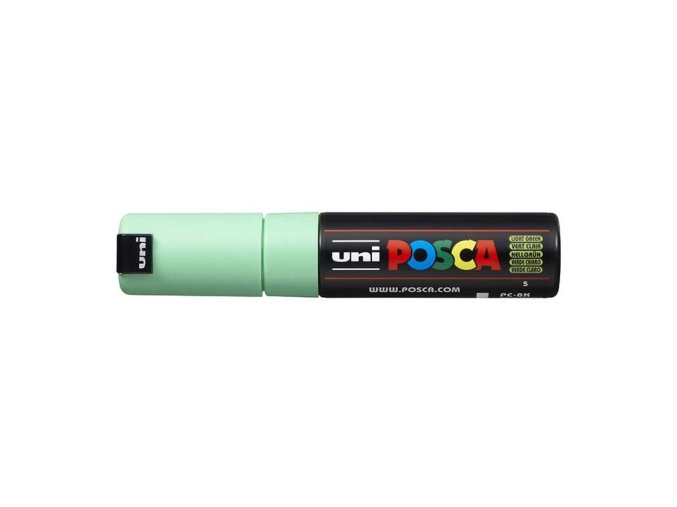 135917 10 pc 8k akrylovy popisovac posca light green