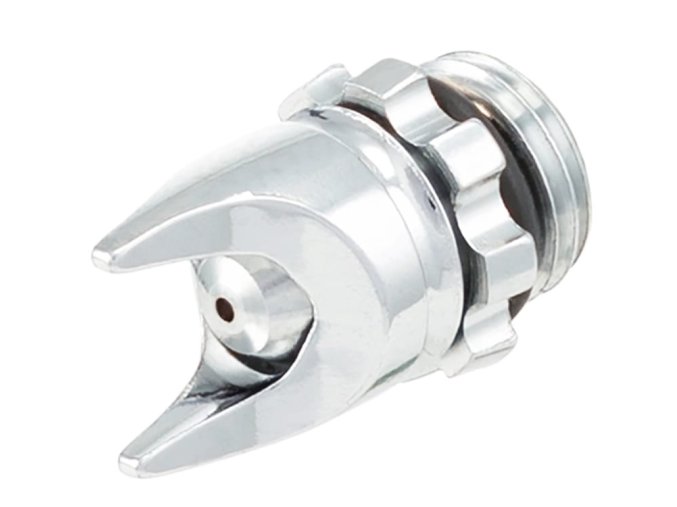 Vzduchová striekacia hlava s tesnením a krytkou ihly