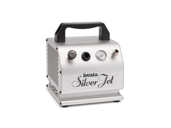[IW IS50DE] IS 50 DE Iwata Silver Jet 220V Airbrush Compressor (200600)