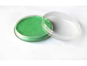 Perleťová farba pre maľovanie na telo Fengda body painting light green 30 g