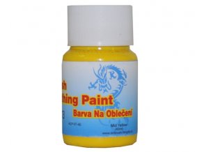 Airbrush farba na oblečenie Fengda mid yellow 40 ml