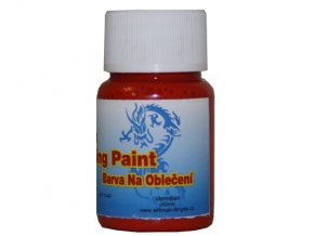 Airbrush farba na oblečenie Fengda vermilion 40 ml