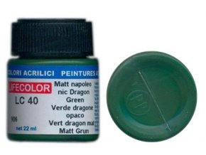 Farba LifeColor LC40 basic matt napoleonic dragon green