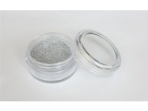 Trblietavý prášok Fengda Glitter 1 / 128 silver 10 ml