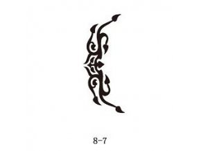 Šablóna pre trblietavé tetovanie Fengda 08-07