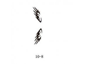 Šablóna pre trblietavé tetovanie Fengda  10-08