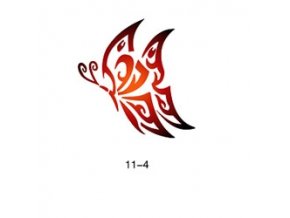 Šablóna pre trblietavé tetovanie Fengda  11-04