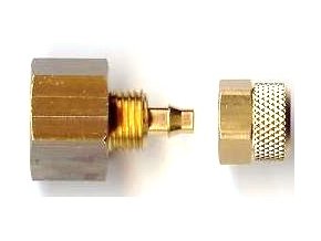 G1/4 konektor pre 4x6mm hadicu (opletaná i transparentná)