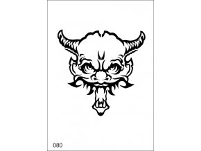 Airbrush tetovacia šablóna pre jednorazové použitie V080