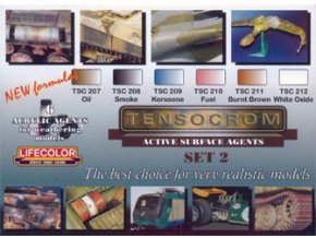 Set farieb LifeColor TSC02 TENSOCROM ACTIVE SURFACE AGENTS SET2