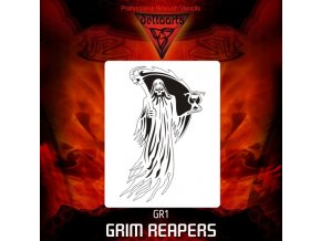 Airbrush šablona Grim Reapers gr1