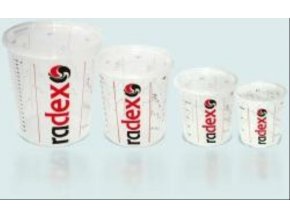 Radex miešací kelímok s vrchnákom 550ml