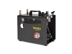 [IW IS975DE] IS 975 DE Iwata Power Jet Pro 220V Airbrush Compressor (200606)
