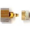 G1/4 konektor pre 4x6mm hadicu (opletaná i transparentná)