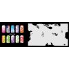 Šablona na nechty (airbrush nail art) Fengda  JFH06-104