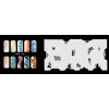 Šablona na nechty (airbrush nail art) Fengda  JFH07-124