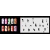 Šablona na nechty (airbrush nail art) Fengda  JFH09-162
