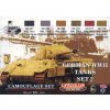 Set kamuflážnych farieb LifeColor CS03 GERMAN WWII TANKS SET2