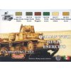 Set kamuflážnych farieb  LifeColor CS08 ITALIAN WWII REGIO ESERCITO