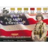 Set kamuflážnych farieb LifeColor CS18 WWII US ARMY UNIFORMS SET2 Combat Gear