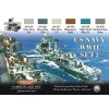 Set kamuflážnych farieb LifeColor CS25 US NAVY WII SET2