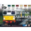 Set kamuflážnych farieb LifeColor XS06 BRITISH RAILWAYS LIVERY SHADES
