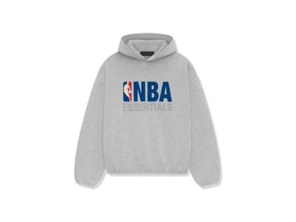 Fear of God Essentials NBA S24 Hoodie Light Heather 1