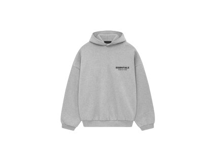 Fear of God Essentials Fleece S24 Hoodie Light Heather Gray 1