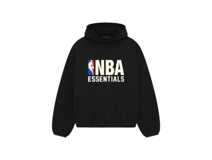 Fear of God Essentials NBA S24 Hoodie Black 1