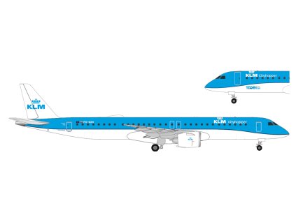 Embraer E195-E2 KLM Cityhopper