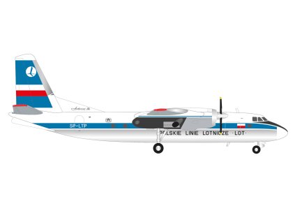 Antonov AN-24B LOT Polish Airlines