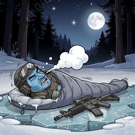 Jak vybrat zimní karimatku: když chcete přežít noc na sněhu