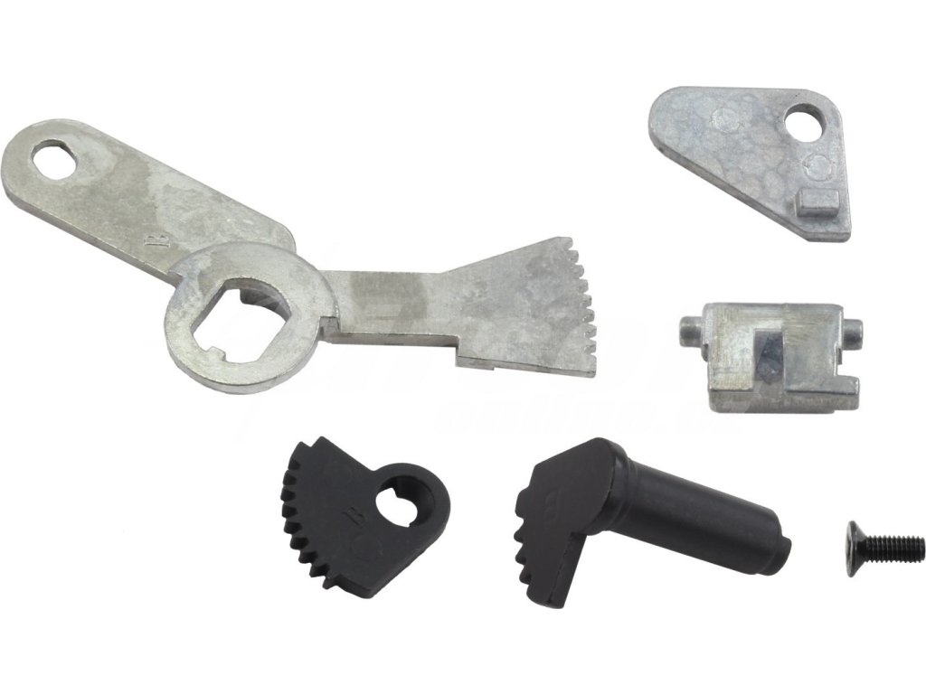 CYM Firing mode selection lever with safety lever for the AK type replicas 01