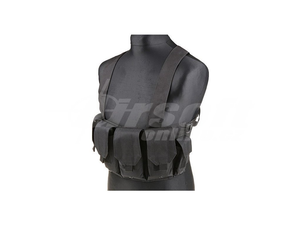GFT Chest Rig type tactical vest - black 01