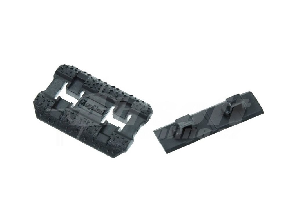 BAS / obecný dodavatel KeyMod krytka Type 2 - černá, 12ks, A.C.M. 01