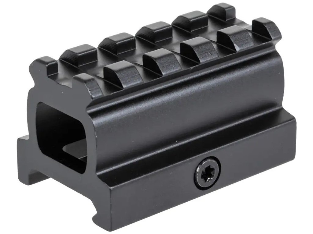 SPE Zvyšující kovová RIS lišta CORE™ 50x25 mm - černá, Specna Arms 01