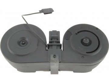 SRC Zásobník pro G36 2300 ran, dvojbuben, elektrický 01