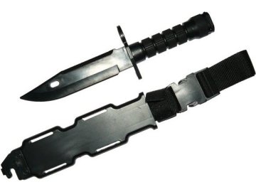 ACM Plastový bajonet US M9 Černý 01