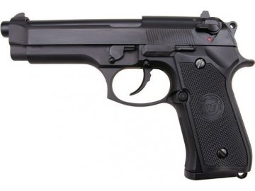 Airsoftová pistole M92S - celokov, CO2, GBB, WE