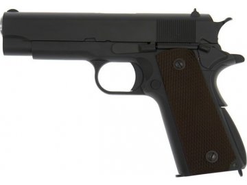 Airsoftová pistole M1911 A1 4.3" - celokov, GBB, WE