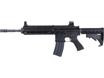 WE Airsoftová zbraň 416 GBB V3 - celokov, blowback, černá 01