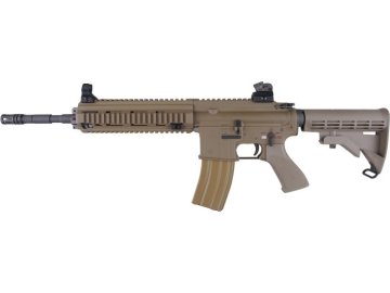 WE Airsoftová zbraň 416 GBB V2 - celokov, blowback, TAN 01