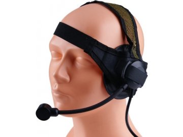 Taktický headset Selex TASC 1, olivový, Z. Tactical