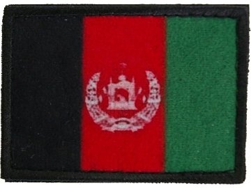 Textilní nášivka AFG vlaječka, Army