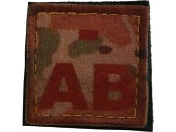 Textilní nášivka AB NEG - Multicam, Army