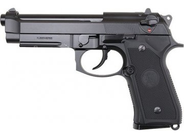 Airsoftová pistole M9A1 - celokov, GBB, KJ Works