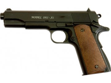 Airsoftová pistole M1911 A1 - celokov, Well, P361M